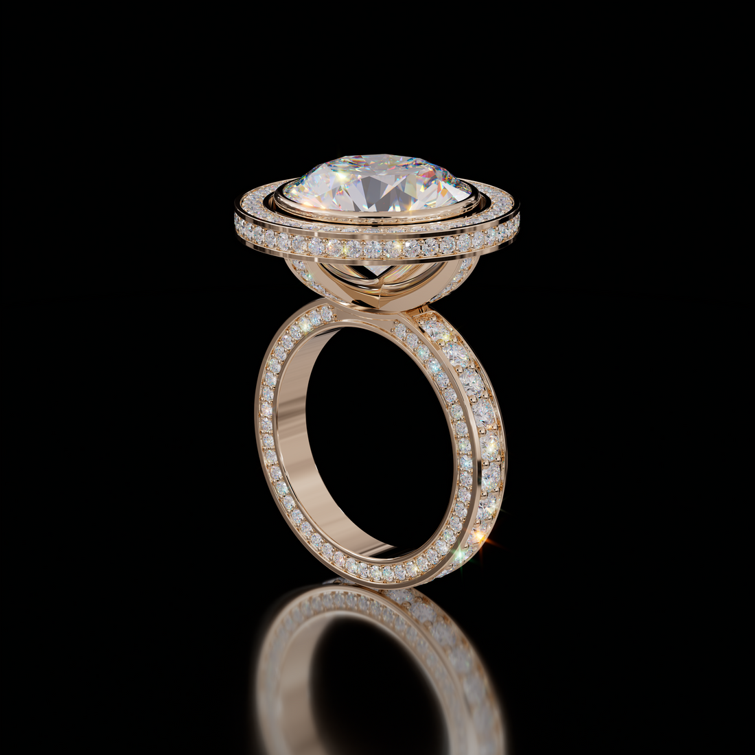 Marilyn Rockstar 5.31ct Round Diamond Ring