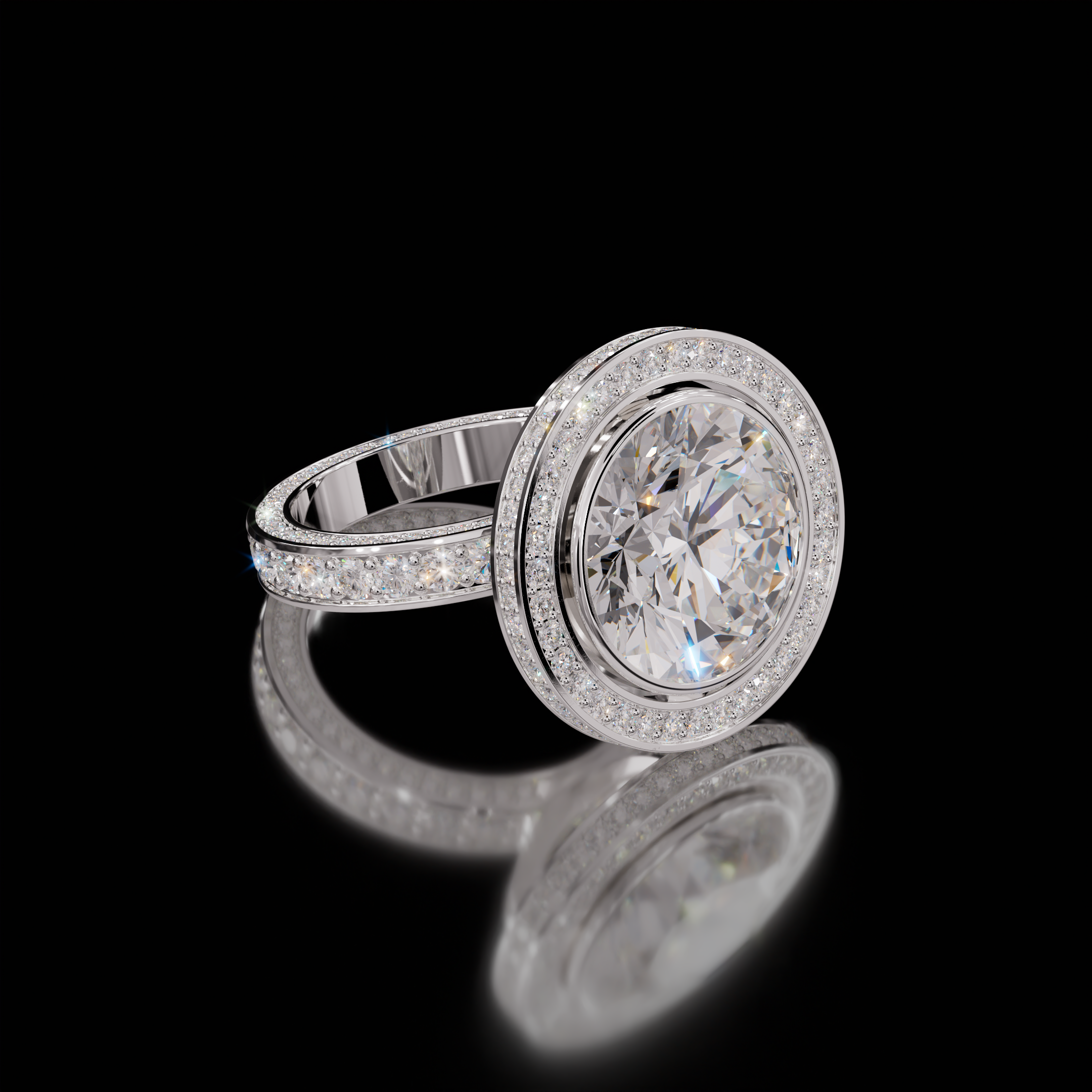 Marilyn Rockstar 5.31ct Round Diamond Ring