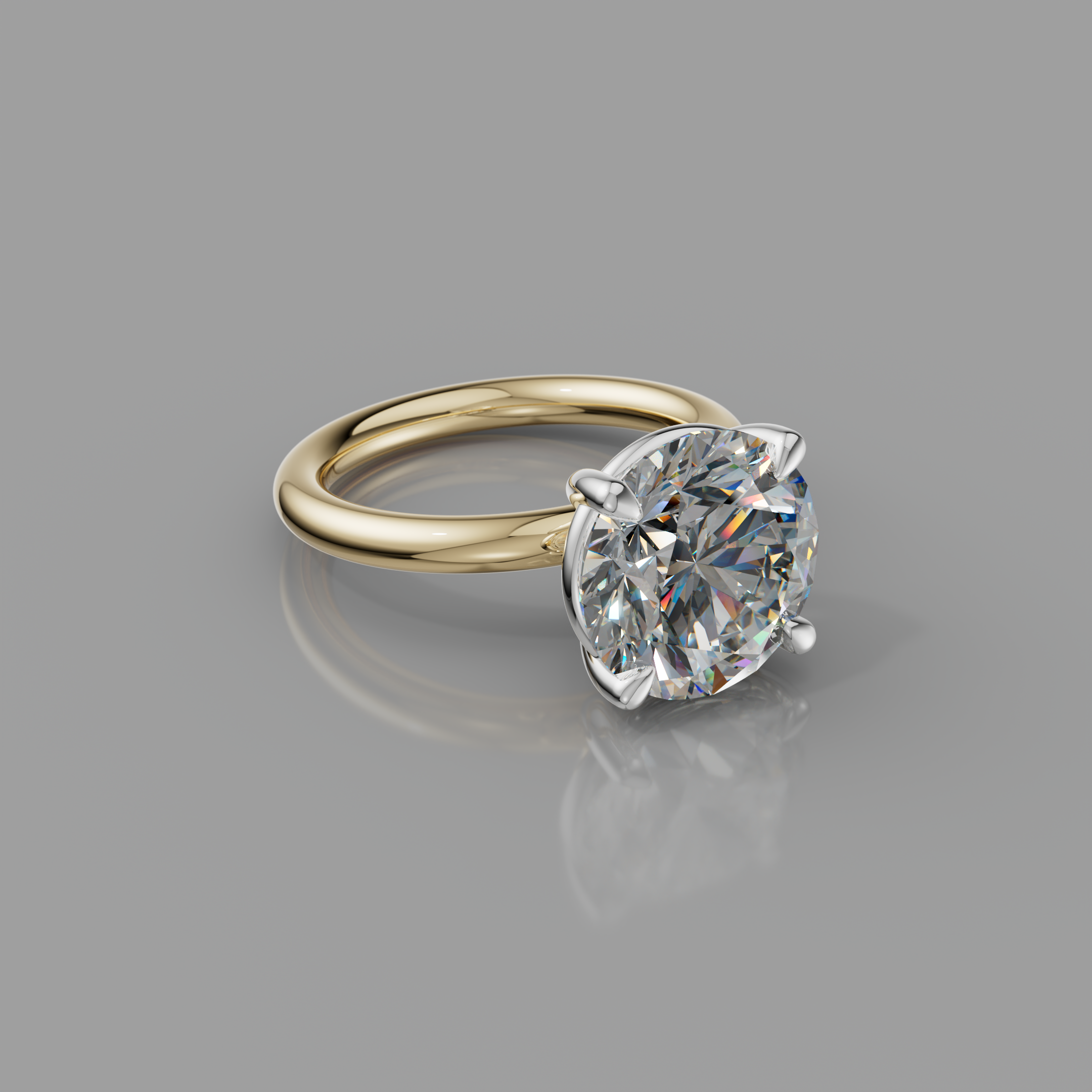 Chloe Rockstar 5.75ct Round Brilliant Diamond Ring