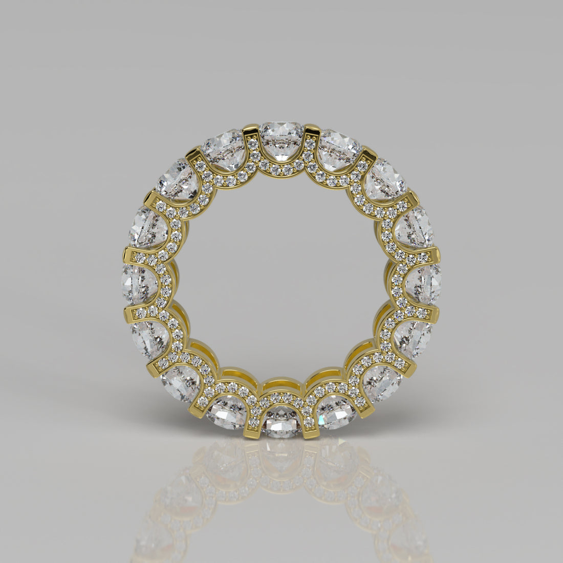Rockstar Forever Ring - Round Diamond Pavé - Mark Gold
