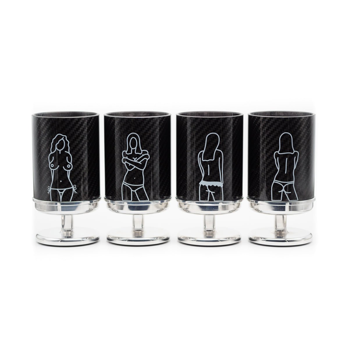 Carbon Alloy Tumblers - Mark Gold