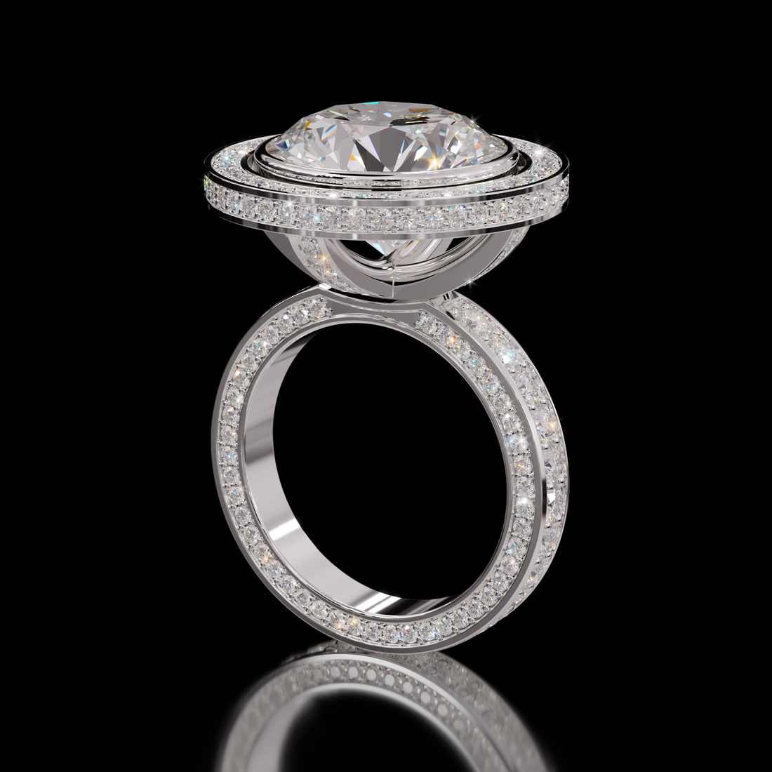 Marilyn Rockstar 5.31ct Round Diamond Ring