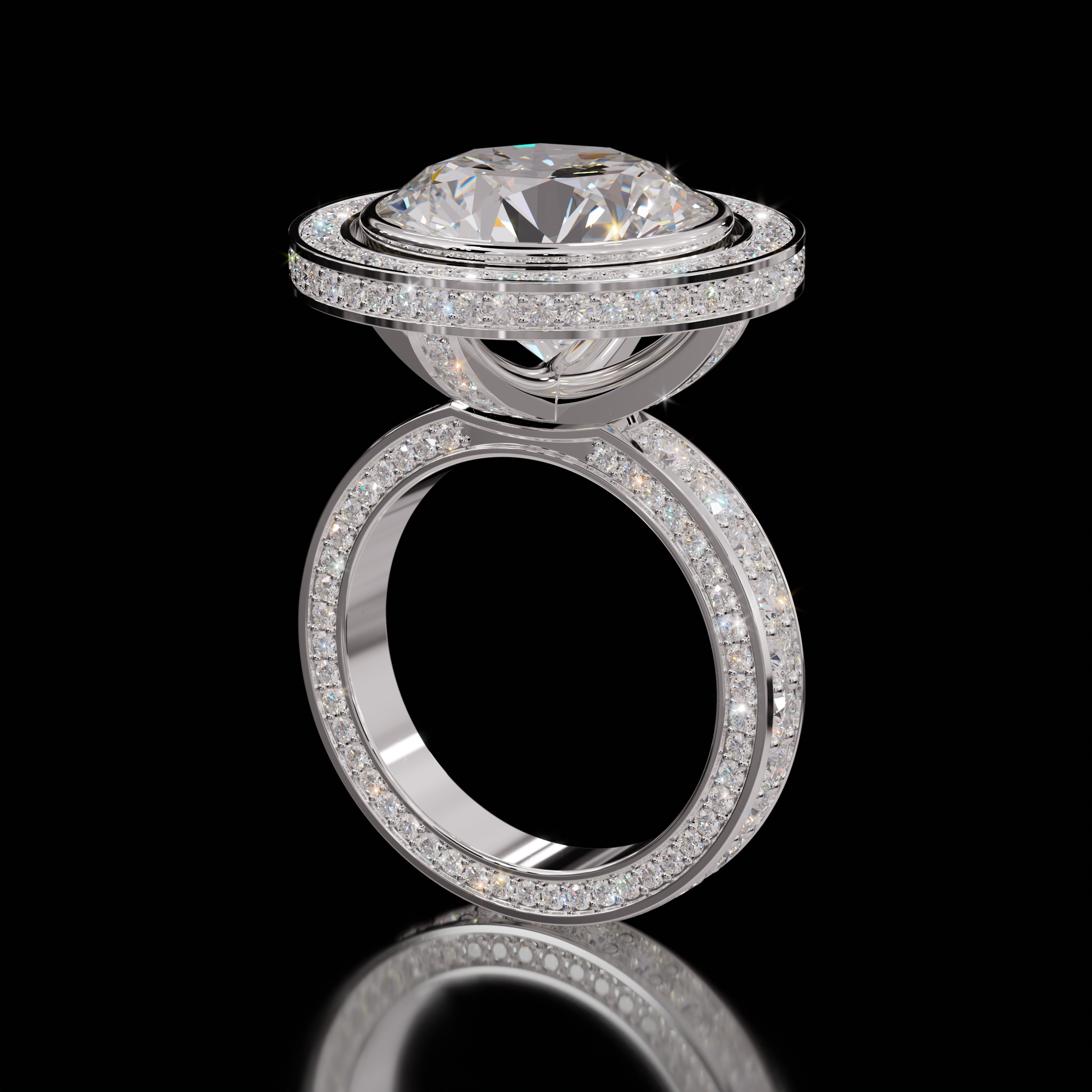 Marilyn Rockstar 5.31ct Round Diamond Ring