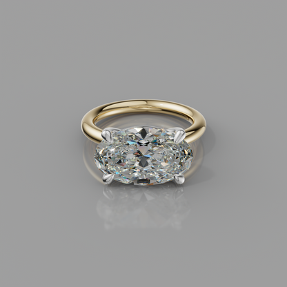 Chloe Rockstar 5.02ct Oval Diamond Ring