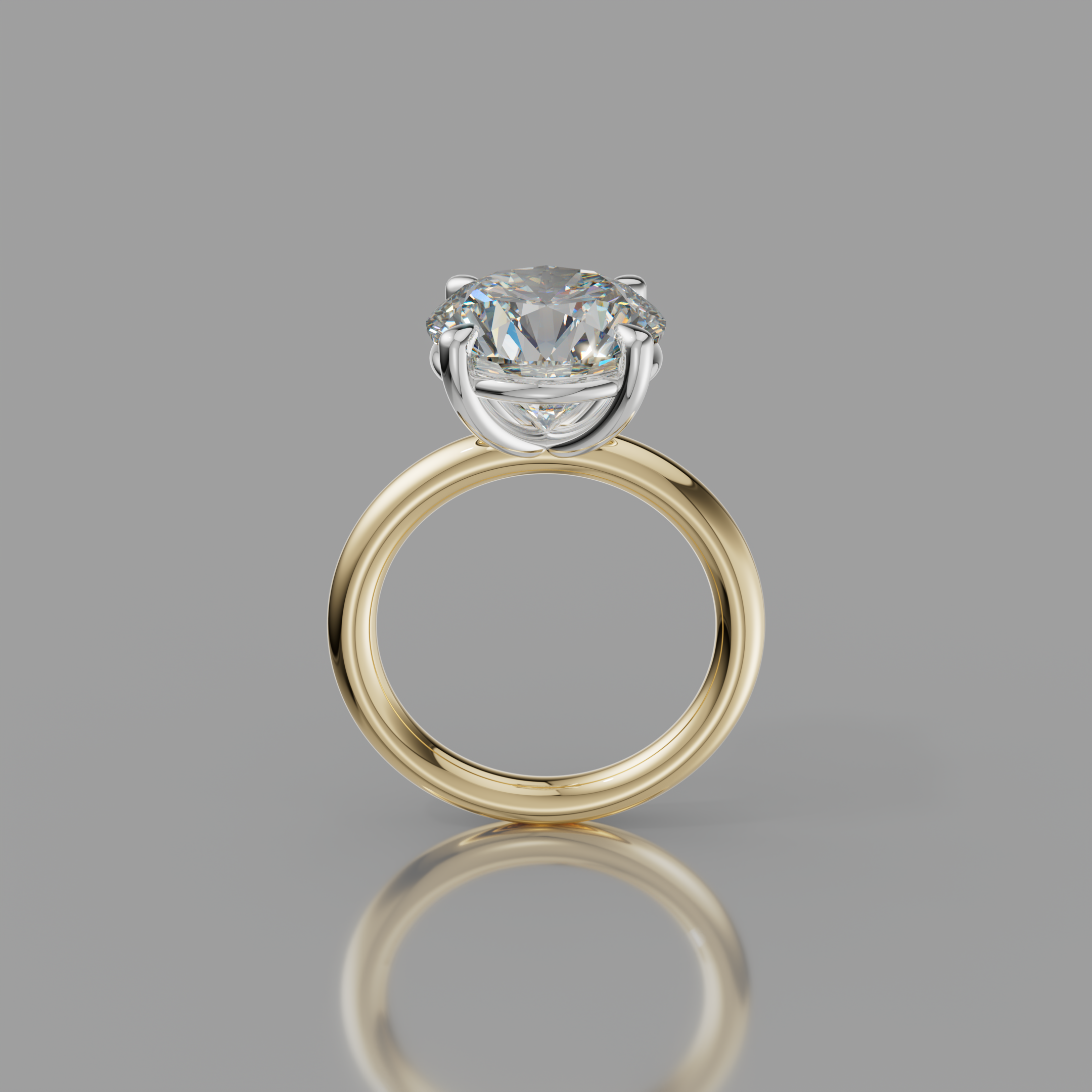 Chloe Rockstar 5.10ct Pear Diamond Ring