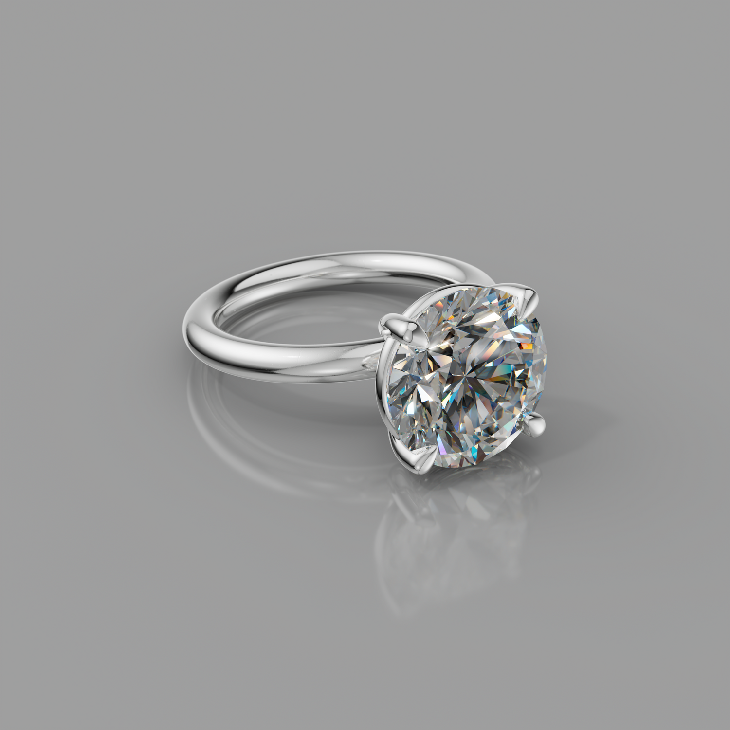 Chloe Rockstar 5.75ct Round Brilliant Diamond Ring