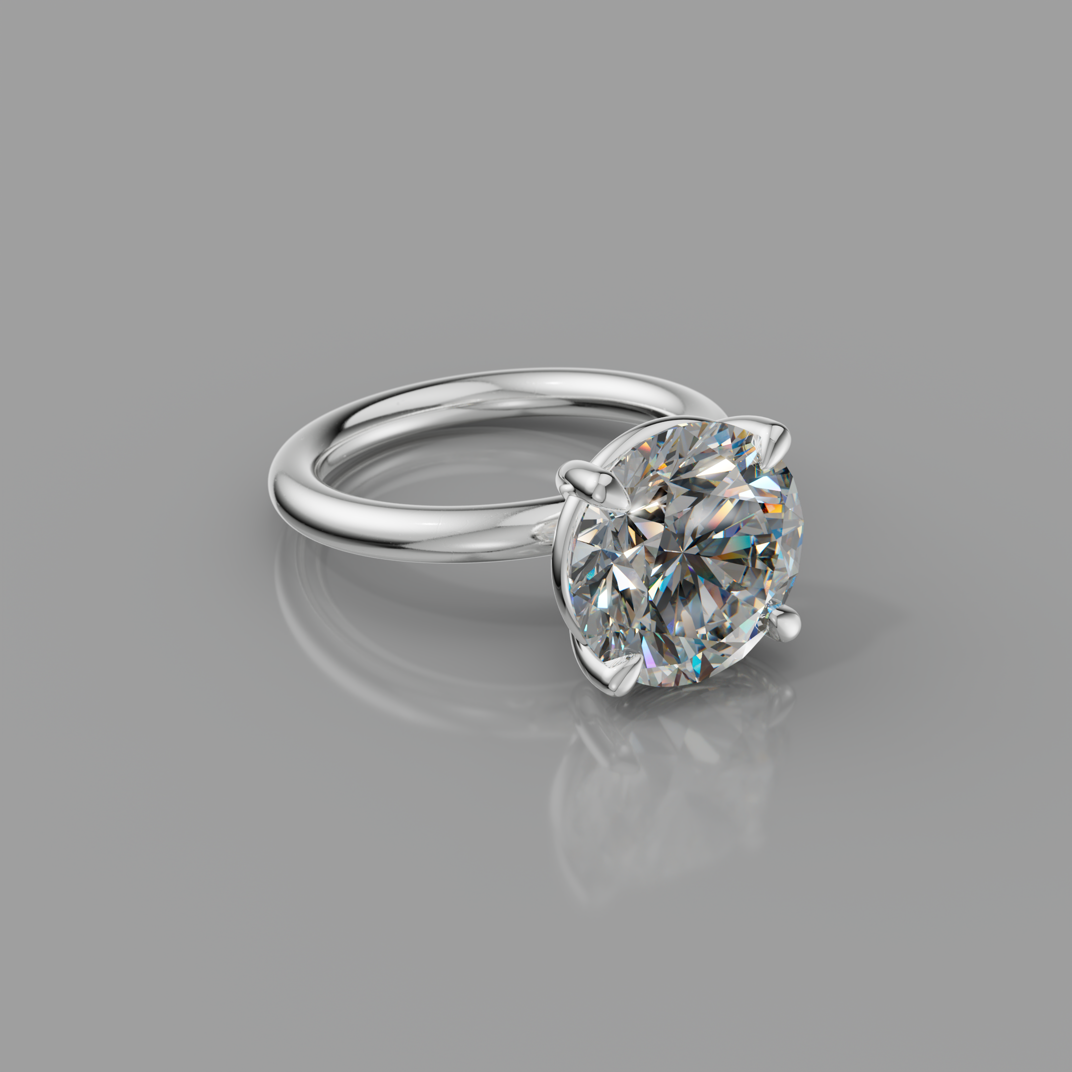 Chloe Rockstar 5.75ct Round Brilliant Diamond Ring
