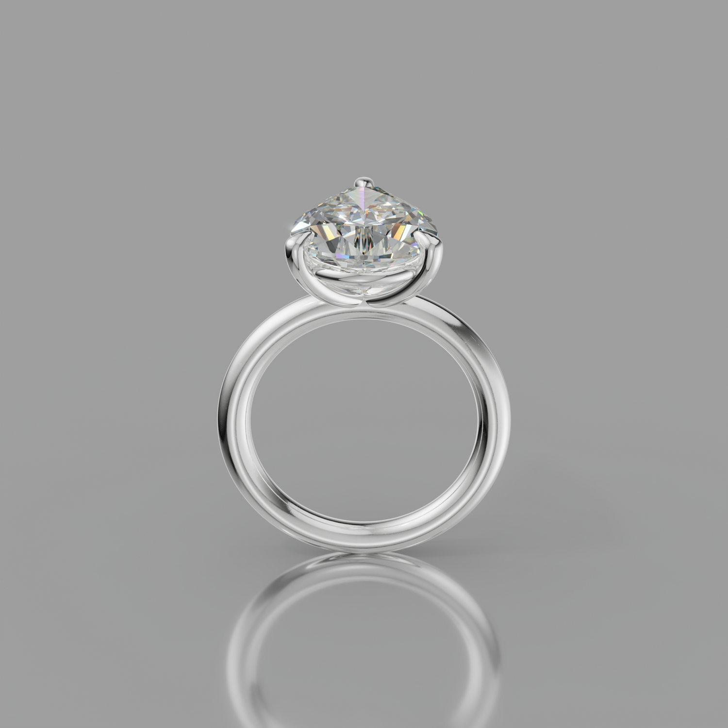 Chloe Rockstar 5.10ct Pear Diamond Ring