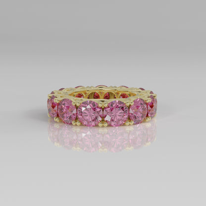 Rockstar Forever Ring - Pink Sapphire - Mark Gold