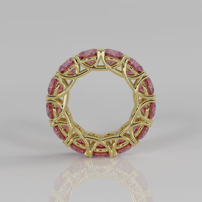 Rockstar Forever Ring - Pink Sapphire - Mark Gold